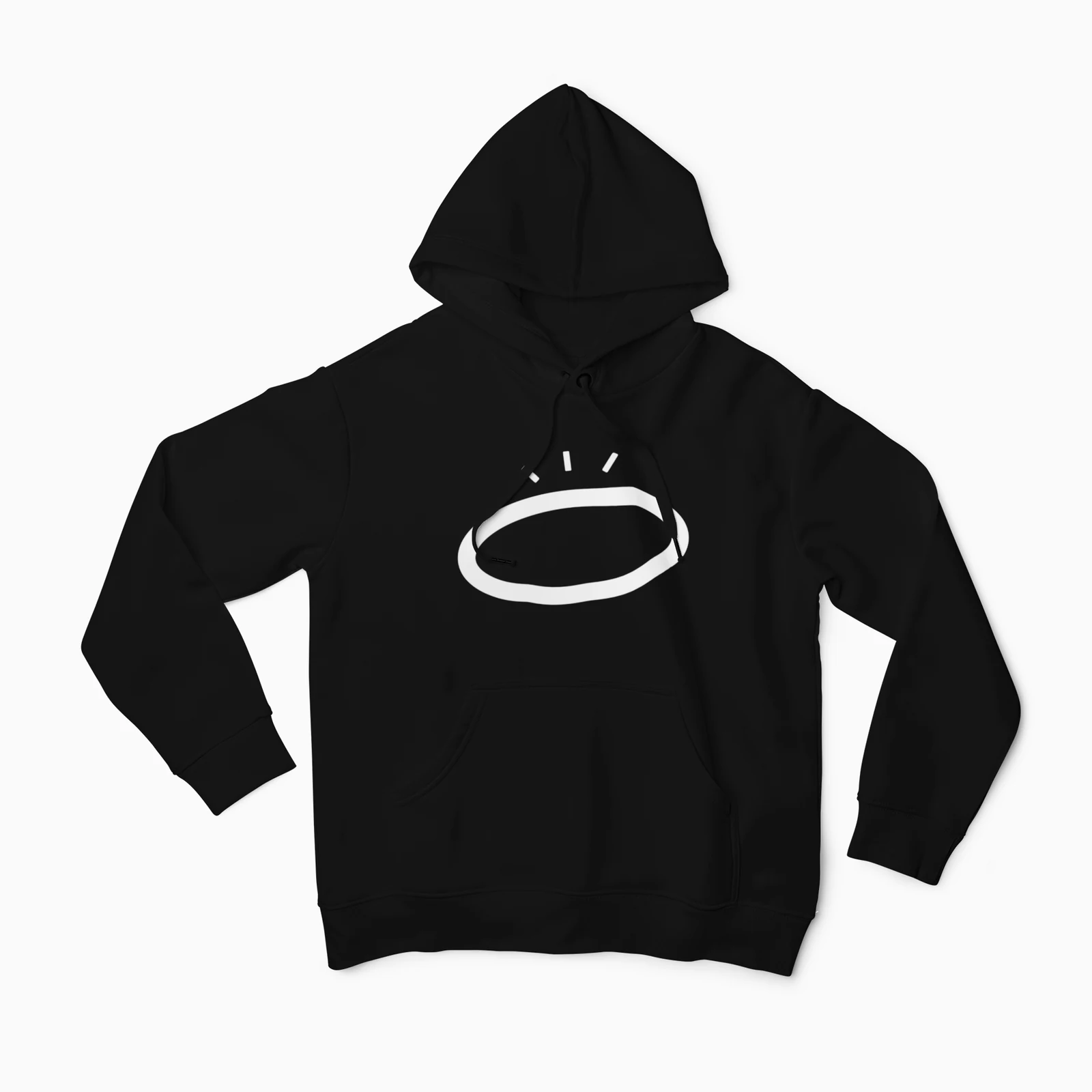 HALO ESSENTIALS HOODIE — INK